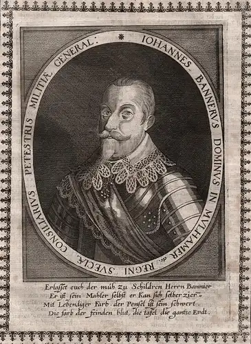 Iohannes Bannerus Dominus in Mulhamer - Johann Banner Müllhammer Portrait