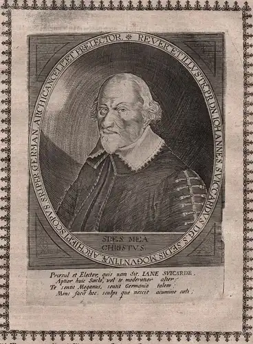 Rever. et Illus. Pr. Dn. Iohannes Suiccardus... - Johann Schweikhard von Kronberg (1553-1626) Erzbischof Kurfü