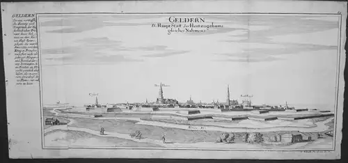 Geldern. // Geldern Nordrhein-Westfalen Panorama Ansicht view.