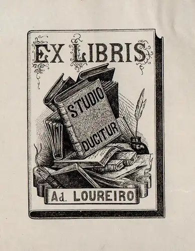 Exlibris für Ad. Loureiro