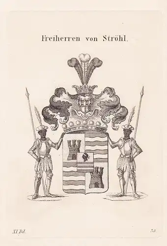 Freiherren von Ströhl - Wappen coat of arms