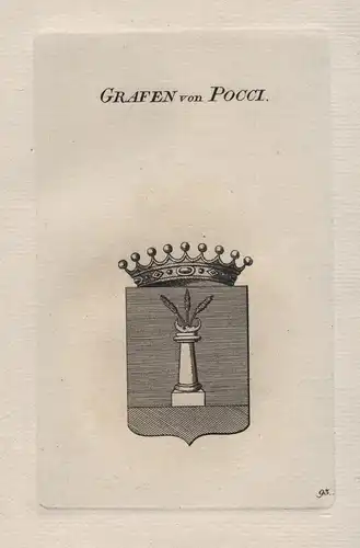 Grafen von Pocci - Wappen coat of arms