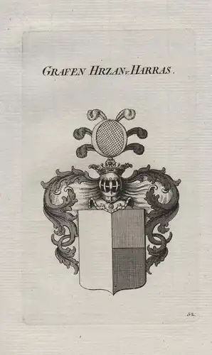 Grafen Hrzan v. Harras - Wappen coat of arms