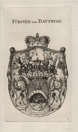 Fürsten von Batthyan - Wappen coat of arms