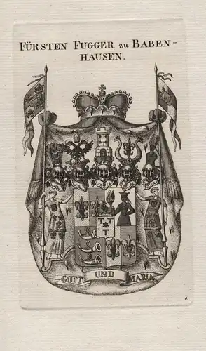 Fürsten Fugger zu Babenhausen - Wappen coat of arms