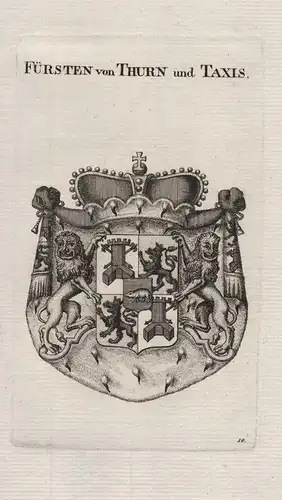 Fürsten von Thurn und Taxis - Wappen coat of arms