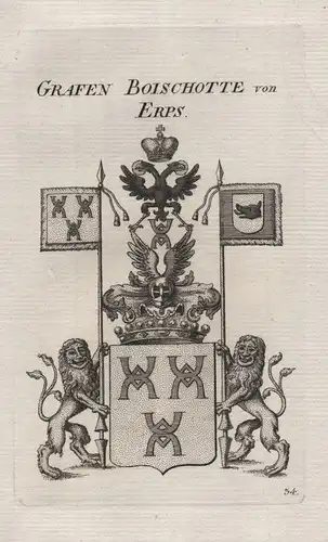 Grafen Boischotte von Erps - Wappen coat of arms