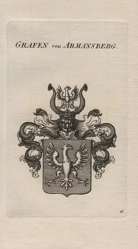 Grafen von Armansberg - Wappen coat of arms