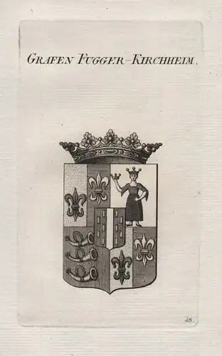 Grafen Fugger Kirchheim - Wappen coat of arms