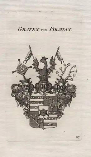 Grafen von Firmian - Wappen coat of arms