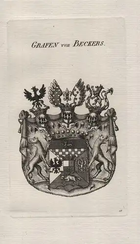 Grafen von Beckers - Wappen coat of arms