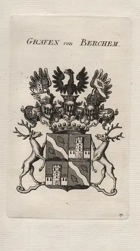 Grafen von Berchem - Wappen coat of arms