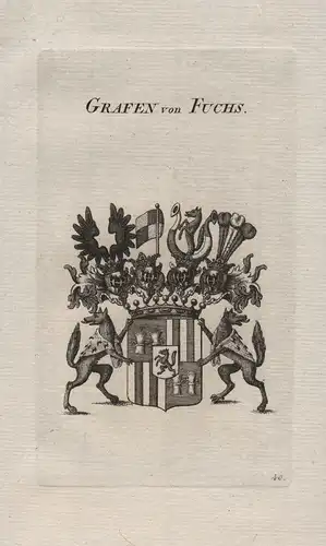 Grafen von Fuchs - Wappen coat of arms