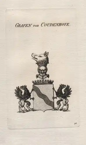 Grafen von Coudenhove - Wappen coat of arms