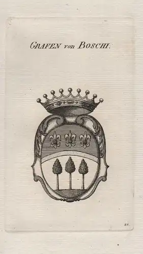 Grafen von Boschi - Wappen coat of arms