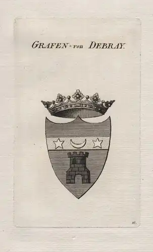 Grafen von Debray - Wappen coat of arms