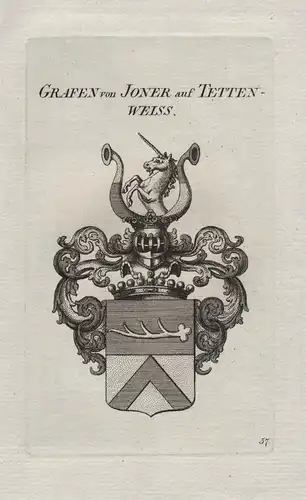 Grafen von Joner auf Tettenweiss - Wappen coat of arms