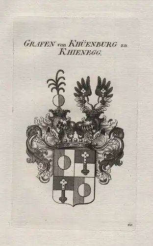 Grafen von Khüenburg zu Khienegg - Wappen coat of arms