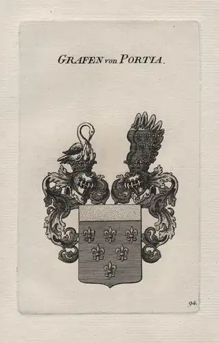 Grafen von Portia - Wappen coat of arms
