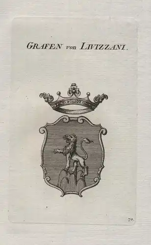 Grafen von Livizzani - Wappen coat of arms