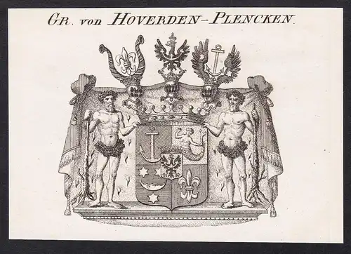 Gr. von Hoverden Plencken - Wappen coat of arms