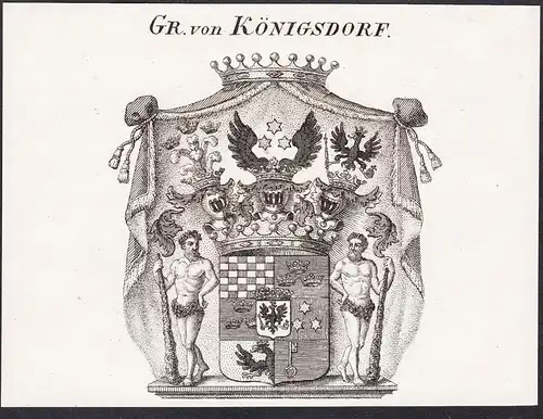 Gr. von Königsdorf - Wappen coat of arms
