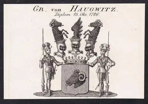 Gr. von Haugwitz - Wappen coat of arms