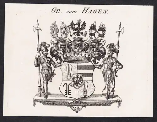 Gr. von Hagen - Wappen coat of arms