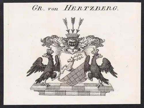 Gr. von Hertzberg - Wappen coat of arms