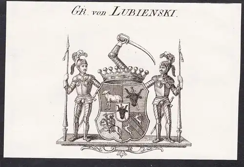 Gr. von Lubienski - Wappen coat of arms