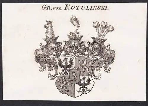 Gr. von Kotulinski - Wappen coat of arms