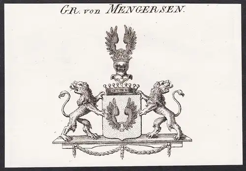 Gr. von Mengersen - Wappen coat of arms