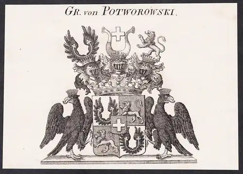 Gr. von Potworowski - Wappen coat of arms