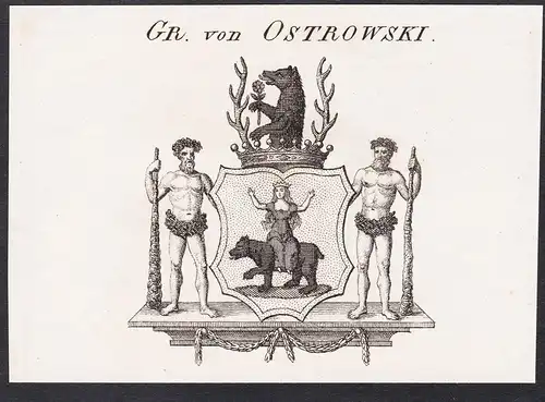 Gr. von Ostrowski - Wappen coat of arms