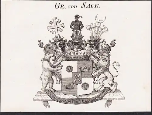 Gr. von Sack - Wappen coat of arms