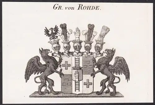 Gr. von Rohde - Wappen coat of arms