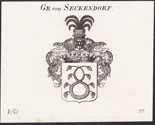 Gr. von Seckendorf - Wappen coat of arms