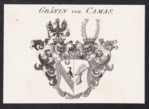 Gräfin von Camas - Wappen coat of arms