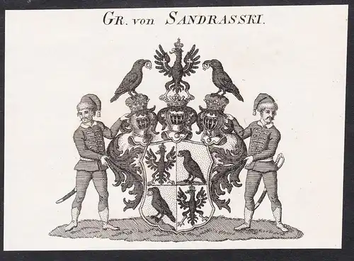 Gr. von Sandrasski - Wappen coat of arms