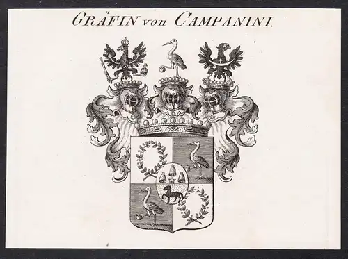 Gräfin von Campanini - Wappen coat of arms