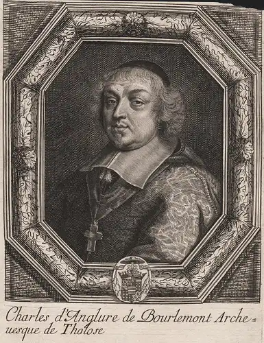 Charles d'Anglure de Bourlemont Archevesque de Tholose - Charles-Francois d'Anglure de Bourlemont (1605-1669)