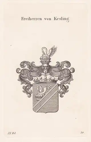 Freiherren von Kesling - Wappen coat of arms