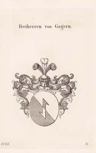 Freiherren von Gagern - Wappen coat of arms