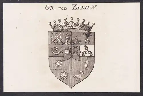 Fr. von Zyniew - Wappen coat of arms