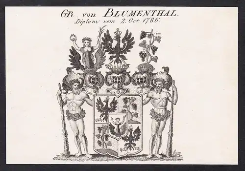 Gr. von Blumenthal - Wappen coat of arms