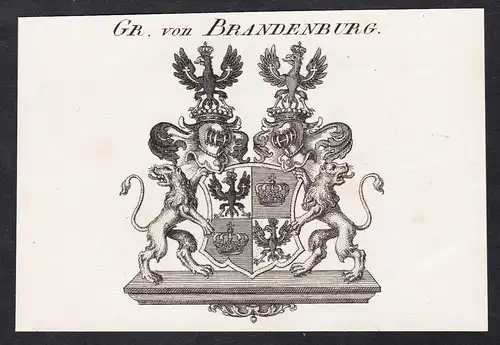 Gr. von Brandenburg - Wappen coat of arms