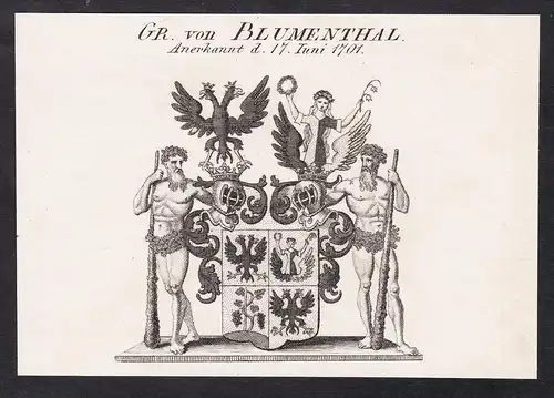 Gr. von Blumenthal - Wappen coat of arms