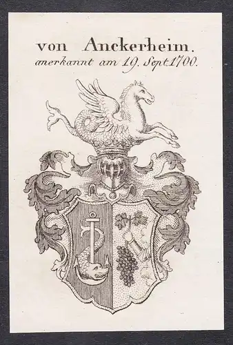 von Anckerheim - Wappen coat of arms