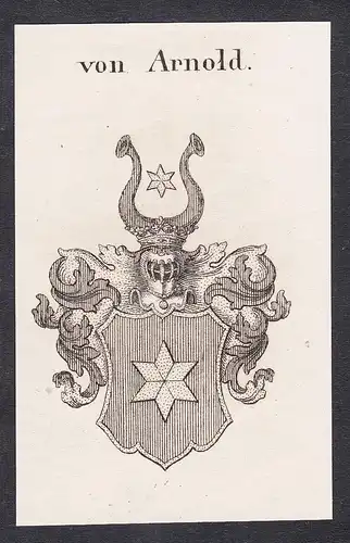 von Arnold - Wappen coat of arms