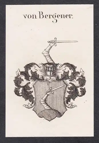 von Bergener - Wappen coat of arms